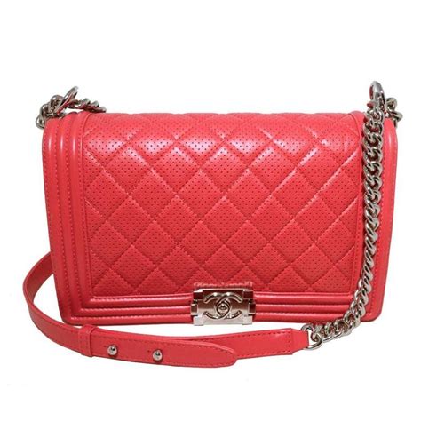 red chanel boy|boys Chanel flap bag.